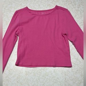 Pink Basic Long Sleeve T-Shirt
In Size: M
Condition: Like New
Brand: Pacsun